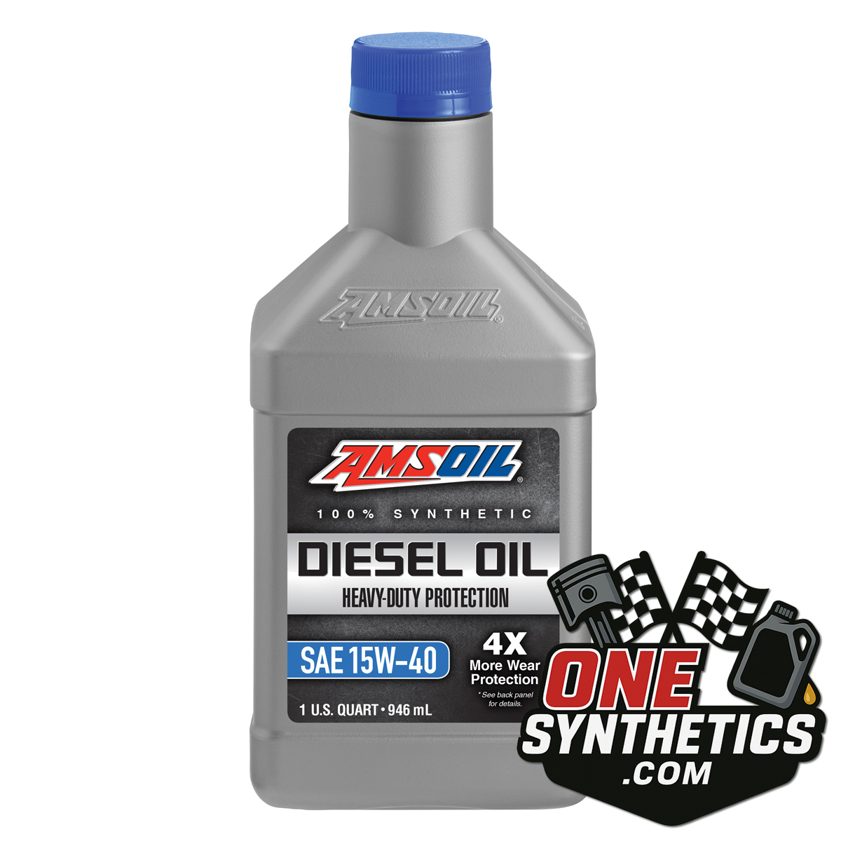 AMSOIL Heavy-Duty 100% Synthetic Diesel Oil